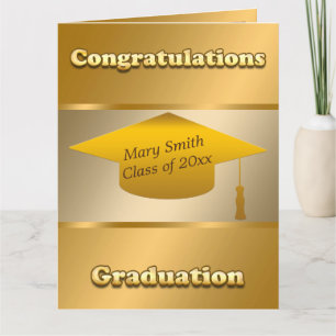 Einfache moderne Anpassung von Gold Karte