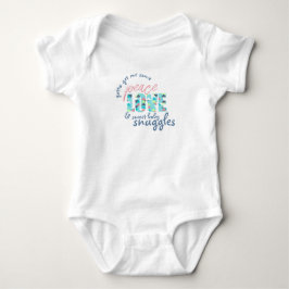 Einfache moderne Babyausstattung Baby Strampler