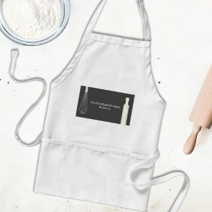 Einfache moderne Bäckerei Konditor-Backbetrieb Schürze