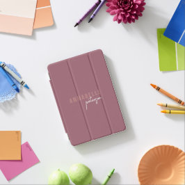 Einfache moderne Berufliche Dusty-Rose Minimalisti iPad Mini Hülle