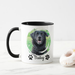 Einfache moderne Bezeichnung des Fotos Tasse