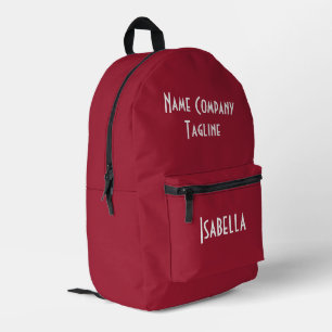 Einfache moderne Chili Pepper Bedruckter Rucksack
