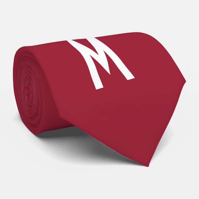 Einfache moderne Chili Pepper Krawatte (Gerollt)