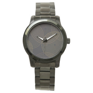Einfache, moderne, coole, trendige, dünne Linienk Armbanduhr