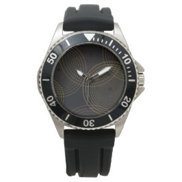 Einfache, moderne, coole, trendige, dünne Linienkr Armbanduhr