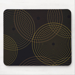 Einfache, moderne, coole, trendige, dünne Linienkr Mousepad