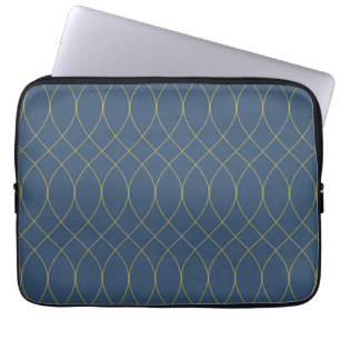 Einfache, moderne, coole, trendige Kurven, gewellt Laptopschutzhülle