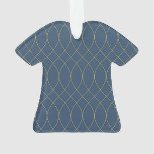 Einfache, moderne, coole, trendige Kurven, gewellt Ornament