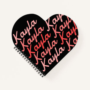 Einfache moderne Coole Typografie Notizbuch