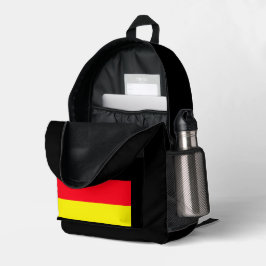 Einfache Moderne Deutsche Flagge Souvenir Bedruckter Rucksack