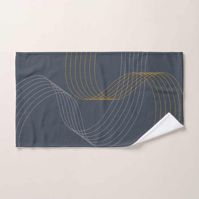 Einfache, moderne, elegante, coole, trendy handtuch (Handtuch)