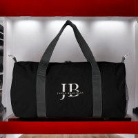 Einfache moderne, elegante Monogramm und Name Dunk