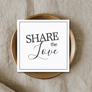 Einfache moderne Elfenbeinküste Schwarz-weiß Schön Empfehlungskarte