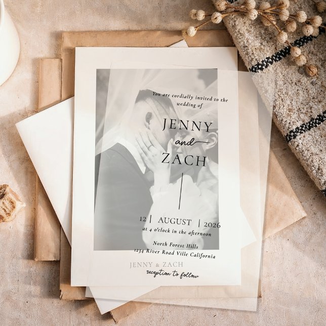 Einfache moderne Foto-Hochzeit (Von Creator hochgeladen)