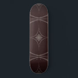 Einfache moderne geometrische Star-Skateboard Skateboard<br><div class="desc">Die einfache Modern Geometric Star Individuelle Name Skateboard zeichnet sich durch einen geometrischen Stern auf einem tiefen roten Hintergrund aus. Geben Sie Ihrem Lieblingskateboarder zu Weihnachten,  Geburtstag oder Ihrer BESTE FREUNDIN ein maßgeschneidertes Geschenk,  ein personalisiertes Skateboard. Entworfen von ©Evco Studio www.zazzle.com/store/evcostudio</div>