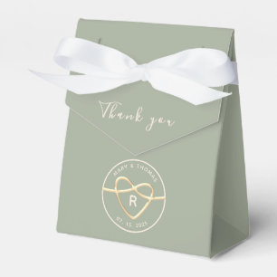 Einfache moderne hellgrüne Hochzeitsgeschenkbox Geschenkschachtel