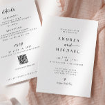 Einfache moderne Hochzeit in einer Hand Einladung<br><div class="desc">Unsere Einfache Moderne Hochzeitseinladung ist eine reizvolle Mischung aus Eleganz und Charme, um den Ton für Ihren besonderen Tag zu Set! Diese exquisite Einladung beinhaltet ein handgezeichnet Herz und ein spielerisches Handschriftenschreiben, das den Kern Ihrer Liebe abbildet. Mit einer minimalistischen Front entfaltet sich die wahre Schönheit auf der Rückseite, wo...</div>