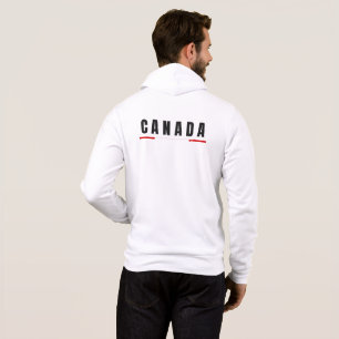 Einfache moderne kanadische Kunst-Brief Souvenir Hoodie