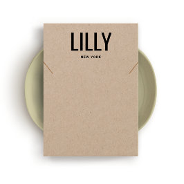 Einfache, moderne Kraft-Necklace-Bracelet-Display-