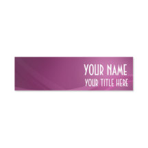 Einfache moderne Lila Lilac Wave