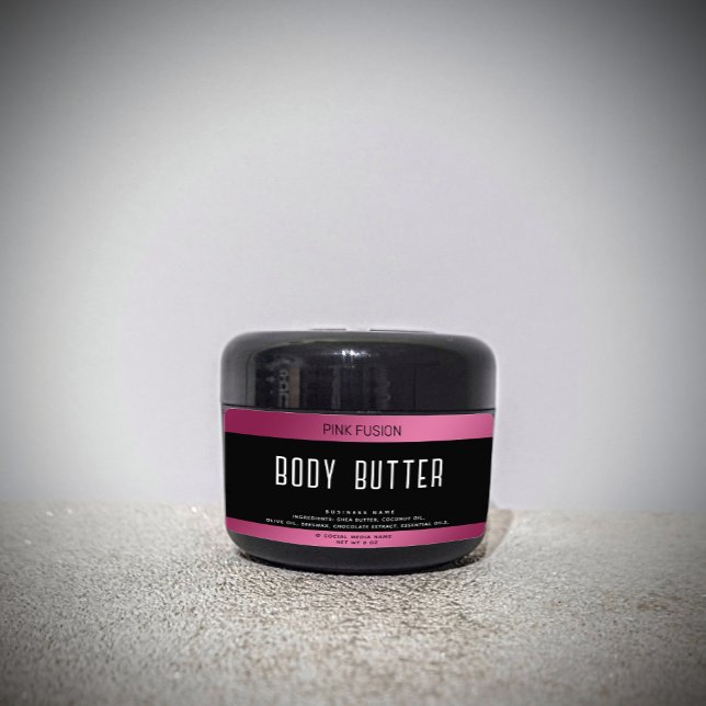 Einfache moderne Luxustypografie mit schwarz-rosa  (Von Creator hochgeladen)