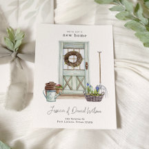 Einfache, moderne Minimal Neuer Zuhause Moving Ank