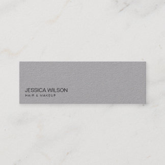 Einfache moderne Minimal Social Media QR Code Mini Visitenkarte