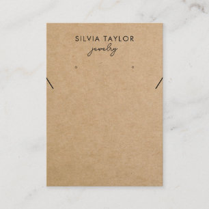 Einfache, moderne Minimalistische Anzeige QR-Code Visitenkarte