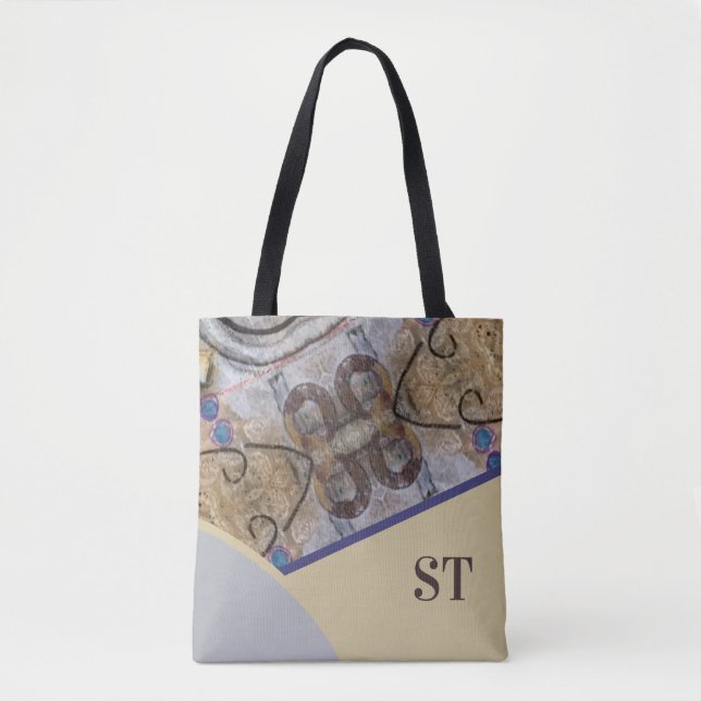 Einfache Moderne mit Abstrakten Akzenten Tasche (Vorderseite)