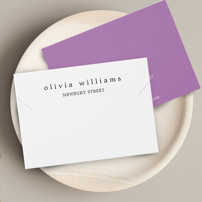 Einfache, moderne Notebook-Karte (Von Creator hochgeladen)