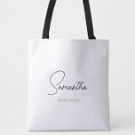 Einfache, moderne Personalisierte Bridesmaid-Initi Tasche<br><div class="desc">Suchen Sie ein elegantes, trendiges und dennoch einfaches Geschenk für Ihre Bridesmaids? Diese modernen Taschen sind ein praktisches Geschenk, das sie auch nach Ihrem Hochzeitstag benutzen können! Alle Texte, einschließlich Titel und Skriptnamen, können geändert werden. Sie können den Titel ändern, um Ihre Hochzeitsfeier zu passen! (z.B. Bridesmaid, Trauzeugin, Ehrenmatron, Brautmutter...</div>