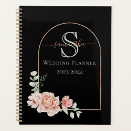 Einfache moderne Personalisierte Hochzeitsplanerin Planer