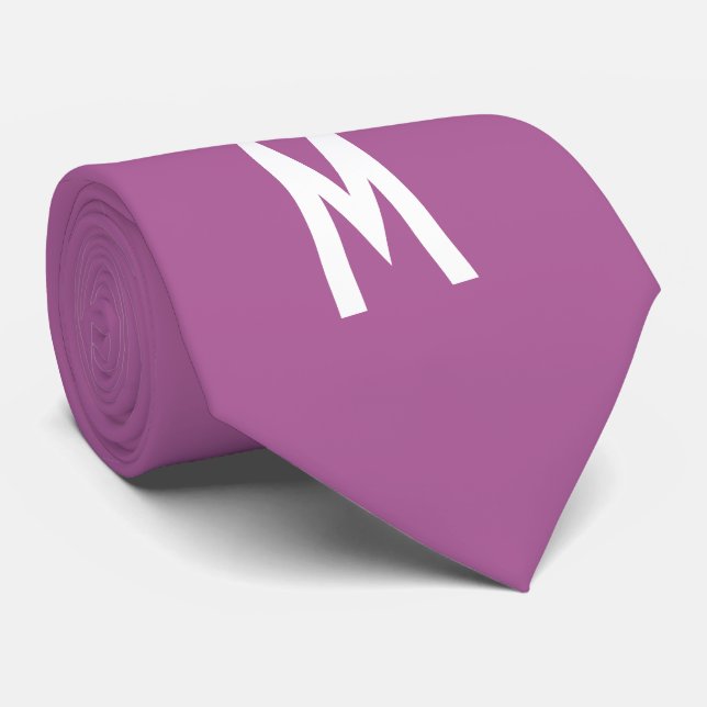 Einfache moderne Radiant Orchid Krawatte (Gerollt)