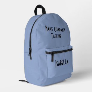 Einfache moderne Ruhe Bedruckter Rucksack