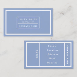 Einfache moderne Ruhe Visitenkarte