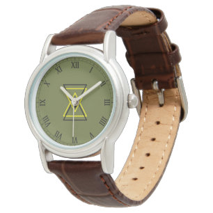Einfache moderne stilvolle Wanduhr Armbanduhr