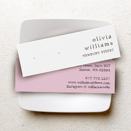 Einfache moderne Stuhlvorführkarte