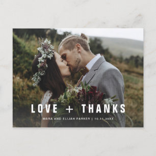 Einfache moderne Textform   Hochzeitsszenario Foto Einladungspostkarte