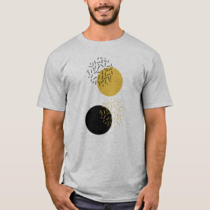 Einfache, moderne, trendige urbane geometrische gr T-Shirt