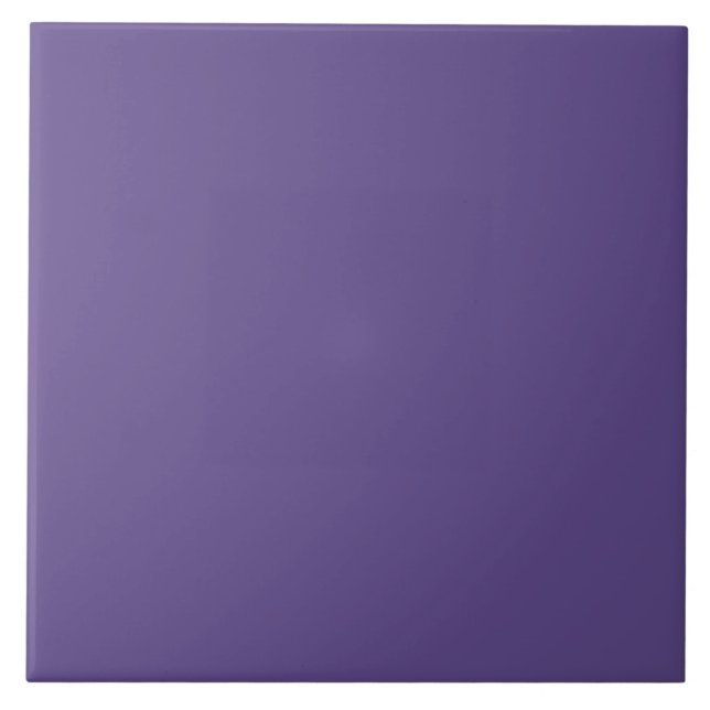 Einfache moderne Ultra-Violet Fliese (Vorderseite)
