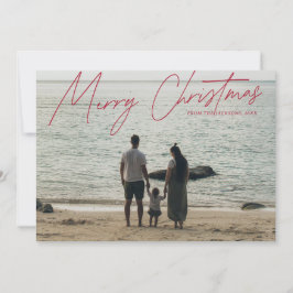 Einfache moderne Vollblut frohe Weihnachten