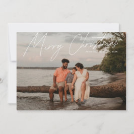 Einfache moderne Vollblut frohe Weihnachten