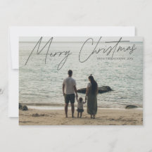 Einfache moderne Vollblut frohe Weihnachten