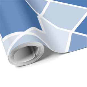 Einfache, monochrome geometrische Kontrast Random- Geschenkpapier