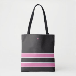 Einfache Monogram Totbeutel Tasche