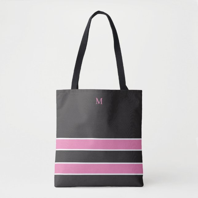 Einfache Monogram Totbeutel Tasche (Vorderseite)