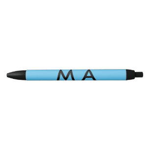 Einfache Monogramm fügen Sie den Namen Mann minim Kugelschreiber