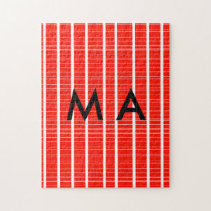 Einfache Monogramm fügen Sie den Namen Mann minima