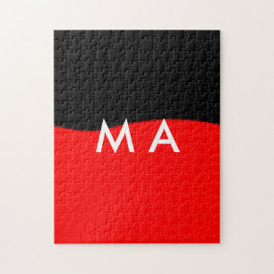 Einfache Monogramm fügen Sie den Namen Mann minima