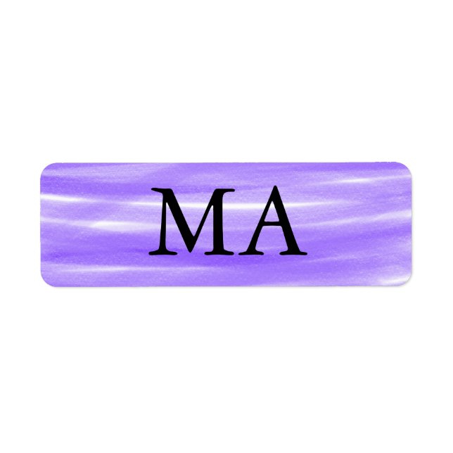 Einfache Monogramm fügen Sie den Namen Mann minima (Vorne)